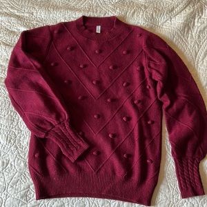 Balloon Sleeve Sweater